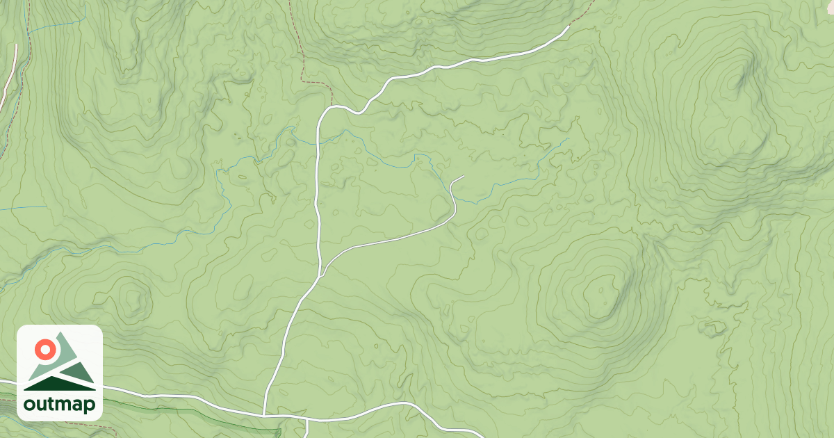 Map of BLACK BRANCH