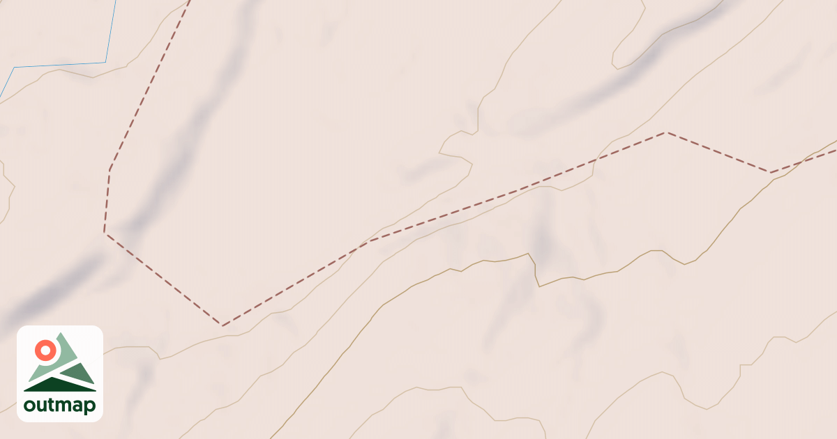 Map of Bug Lake Trail