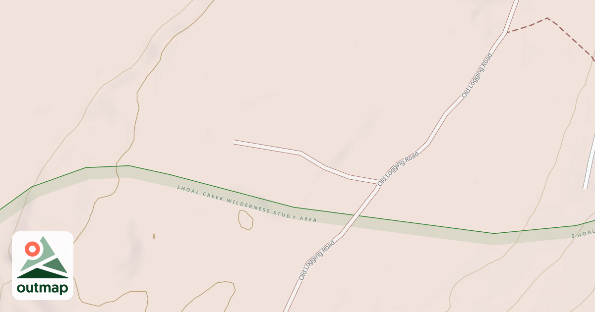 Map of JACK PINE DISPERSED REC SITE A