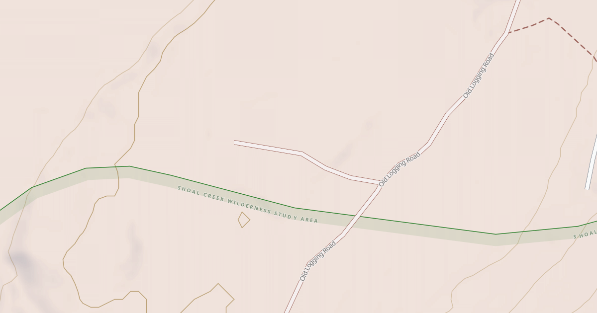 Map preview of JACK PINE DISPERSED REC SITE A