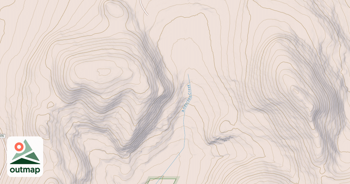 Map of Anderson Creek Atv