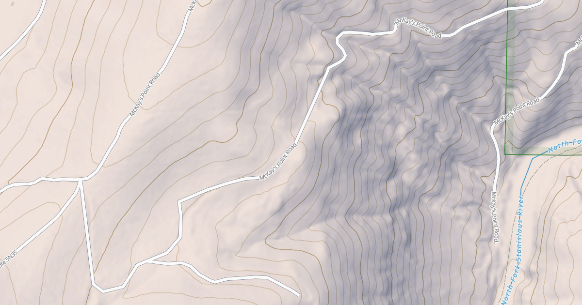 Map preview of USFS Motor Vehicle Use Map Roads {84E67099-F4ED-43EA-89FB-D3BB8388A974}