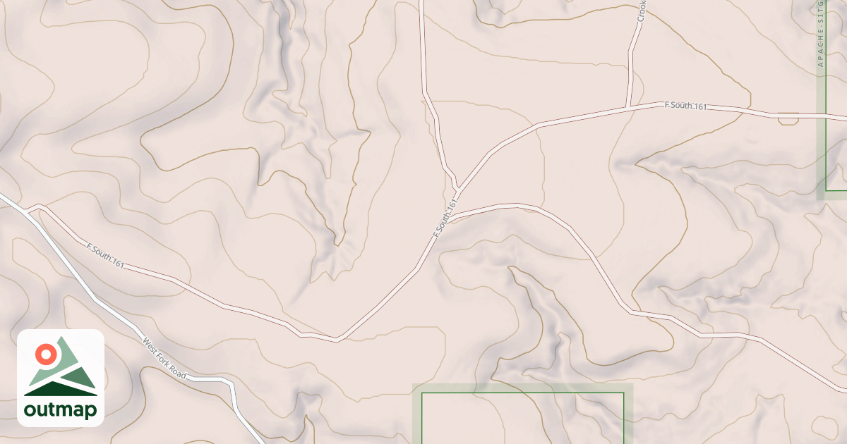 Map of USFS National Forest System Roads {3BB738F8-F25B-49FA-9893-01F2413E8D8F}