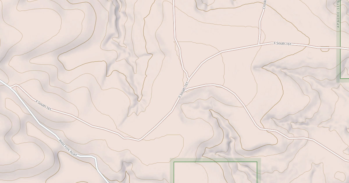 Map preview of USFS National Forest System Roads {3BB738F8-F25B-49FA-9893-01F2413E8D8F}