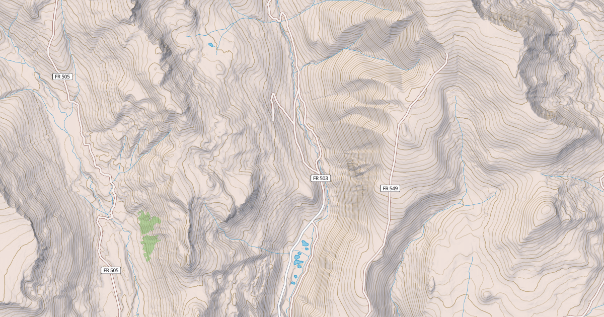 Map preview of WEST WILLOW