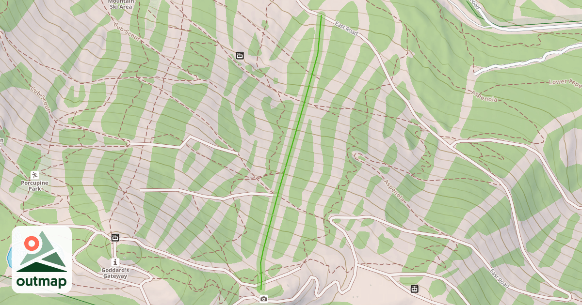 Map of Lone Spruce