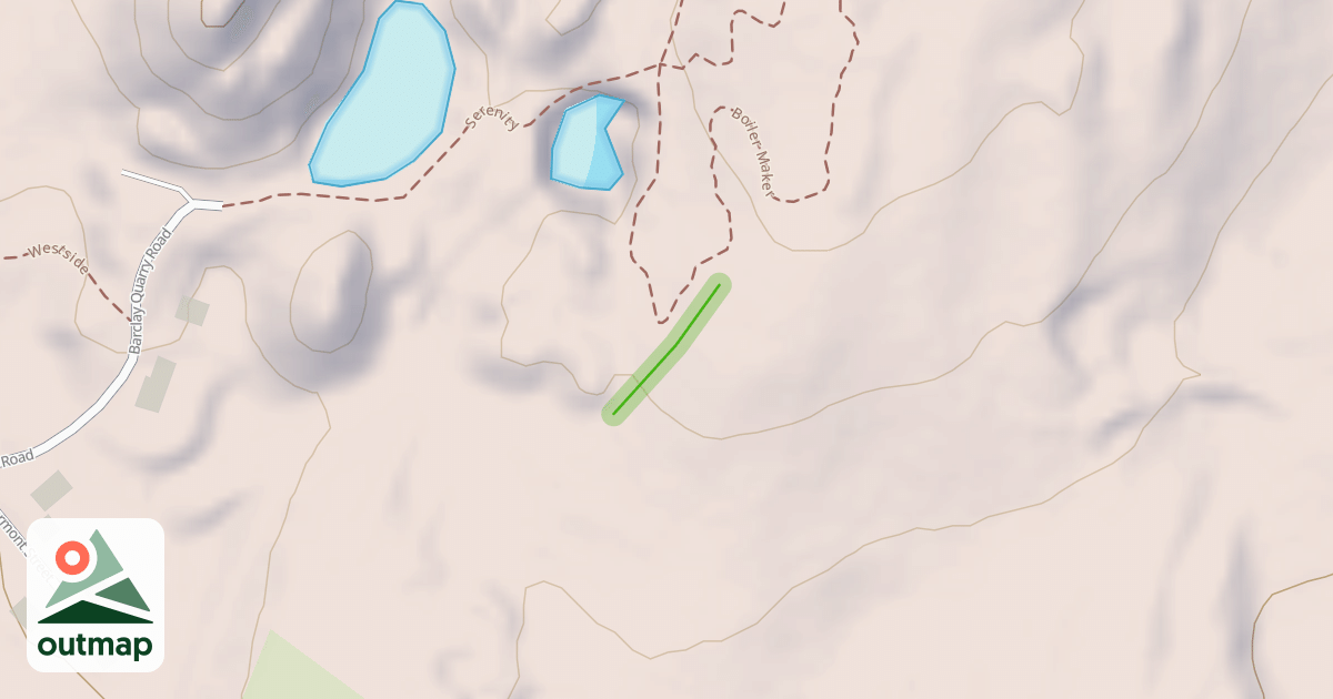 Map of Tamper Tantrum Winter Bypass