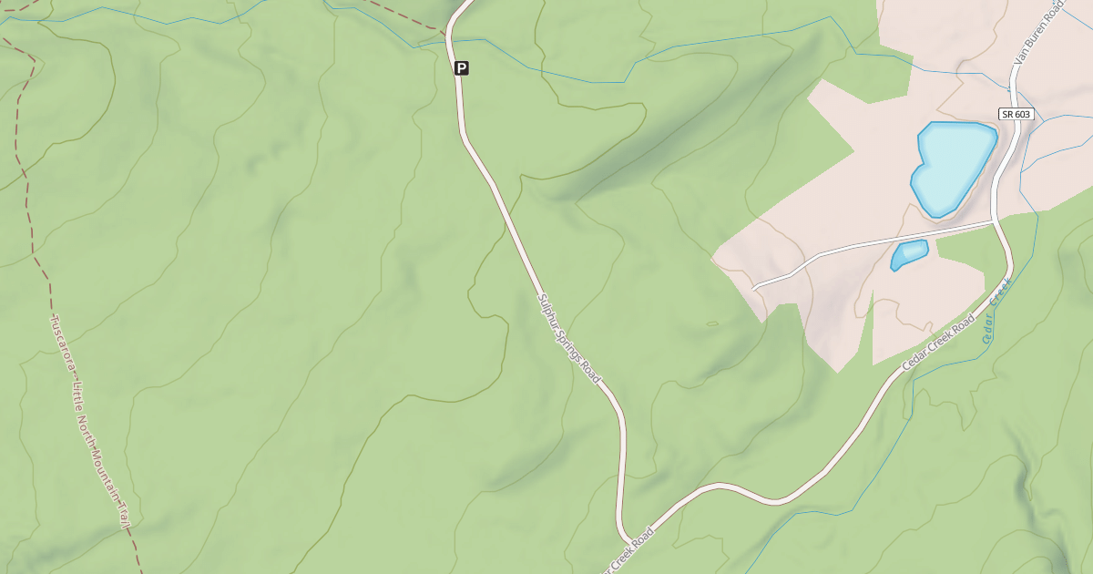 Map preview of SULPHUR SPRINGS