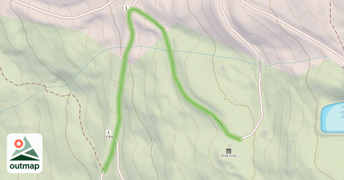 Map of Chardons