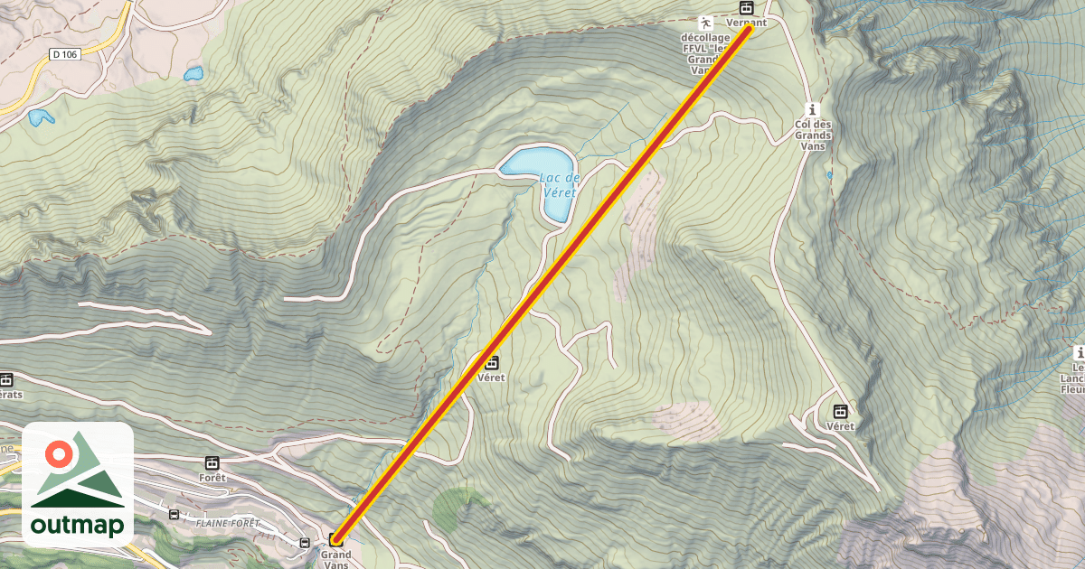 Map of Grand Vans