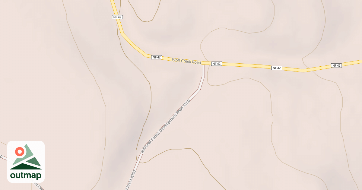 Map of USFS Motor Vehicle Use Map Roads {371781E3-3E50-4AC1-8A8D-509641983F1D}