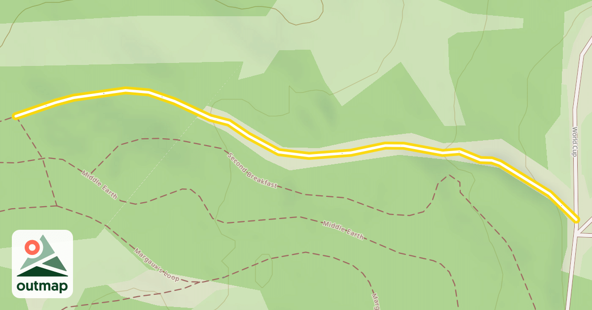 Map of Elliot's Climb