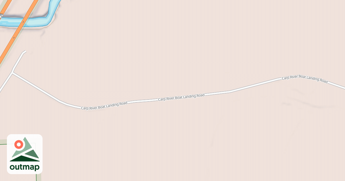Map of CARP RIVER BOAT LANDING