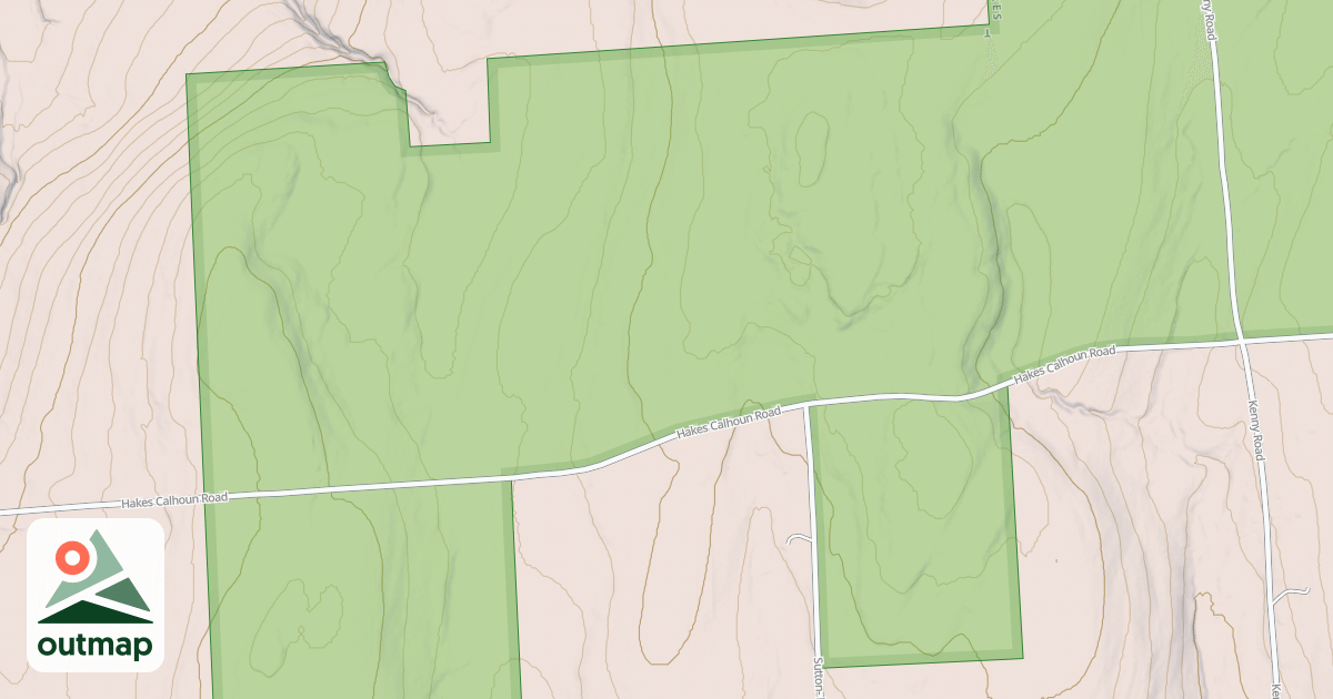 Map of Snowmobile Trail