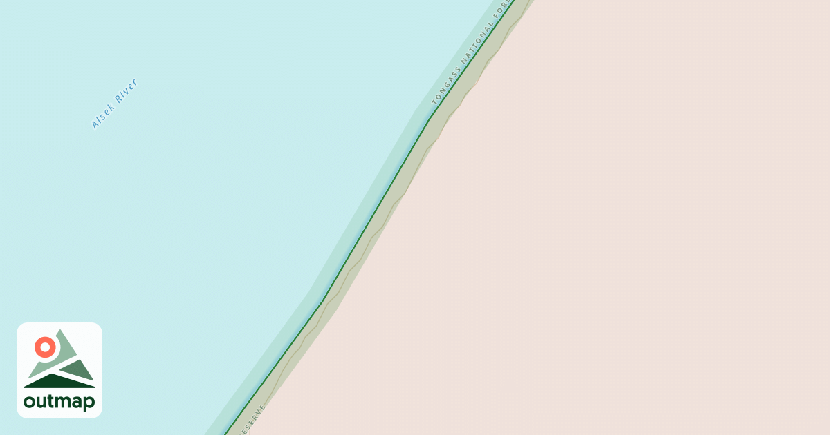 Map of Alsek North Trail