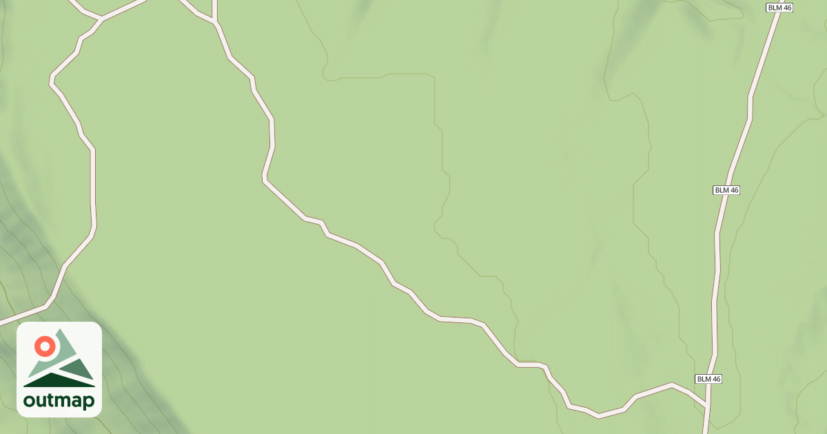 Map of BLM National GTLF Public Motorized Roads 380ff580-86b8-4452-9618-16e95b700138