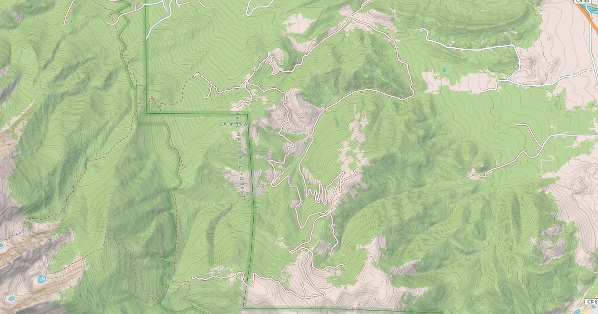 Map preview of BLM National GTLF Public Motorized Roads 9ade3575-e549-4551-8fc5-47b62f6e4768