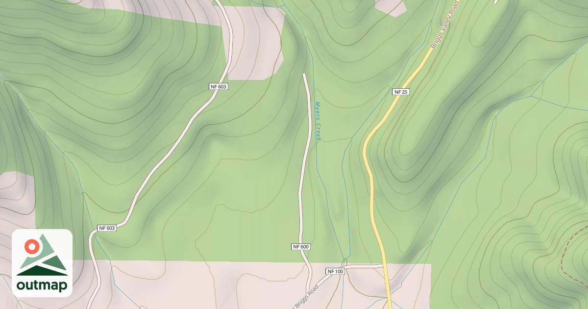 Map of LITTLE CAMPGROUND