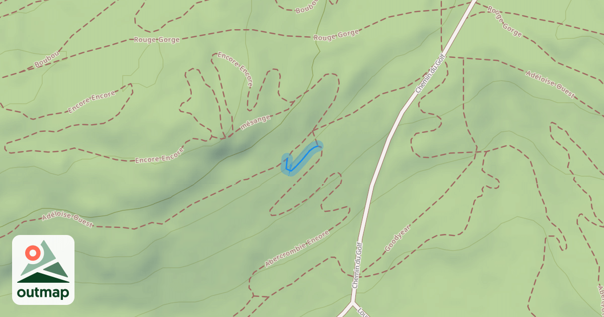 Map of Abercrombie Encore