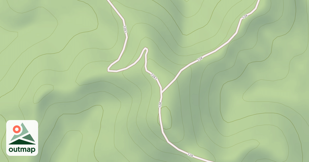 Map of White Sulphur Ohv Trail - I
