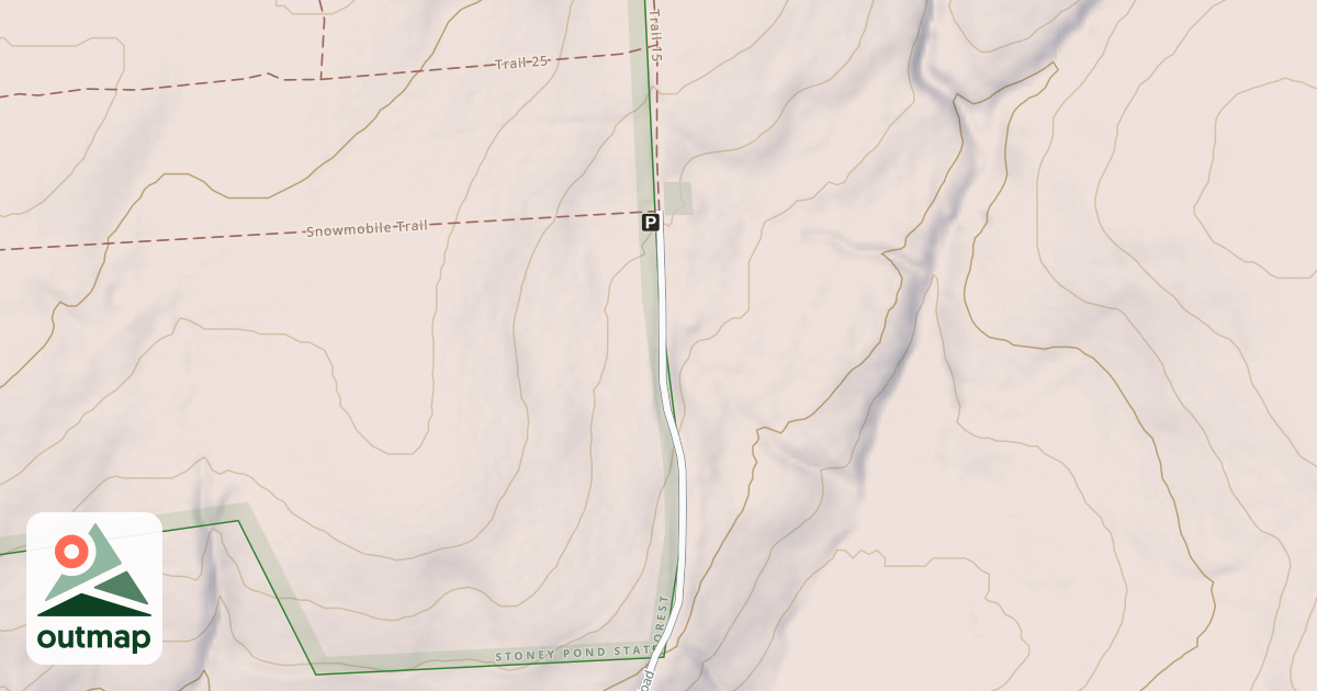 Map of Trail # 15