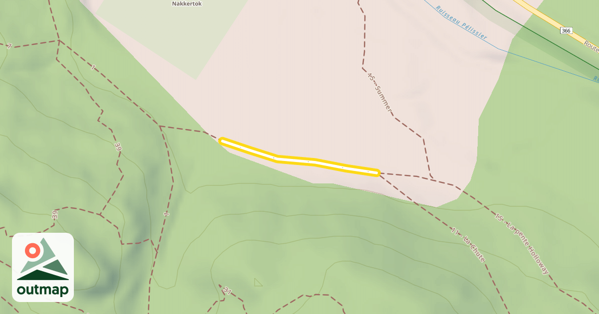 Map of 11 - La Chute