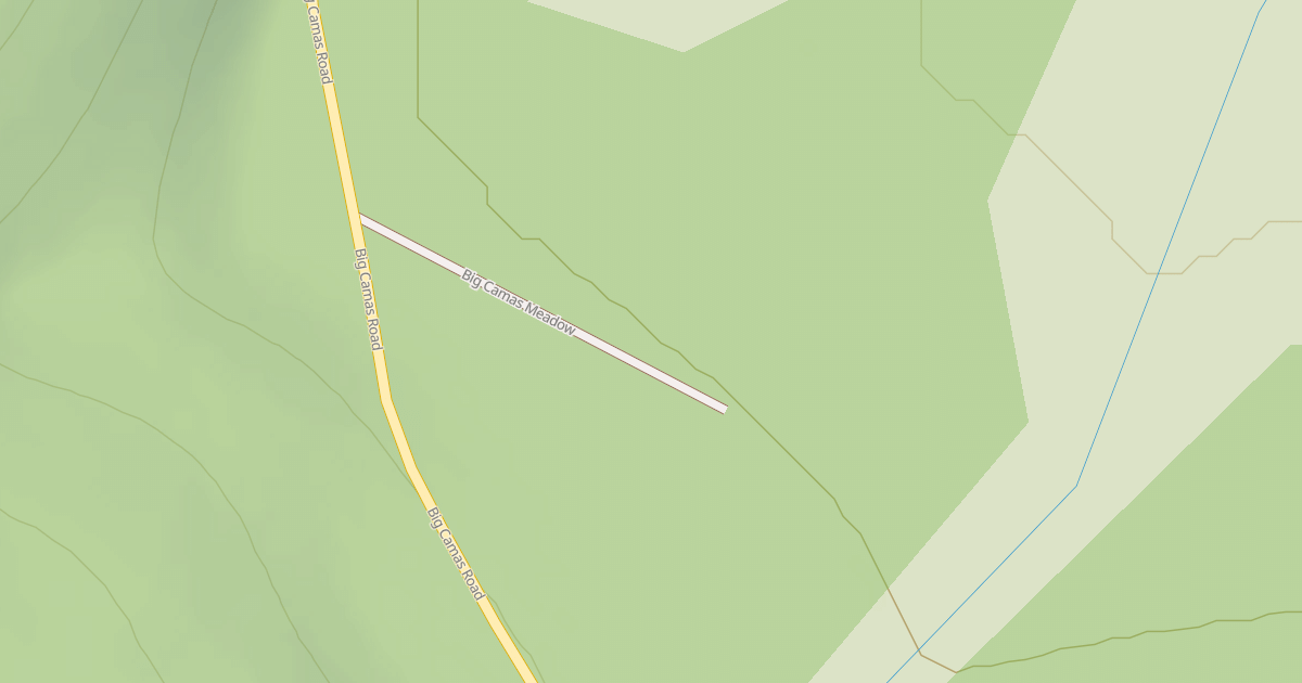Map preview of BIG CAMAS MEADOW