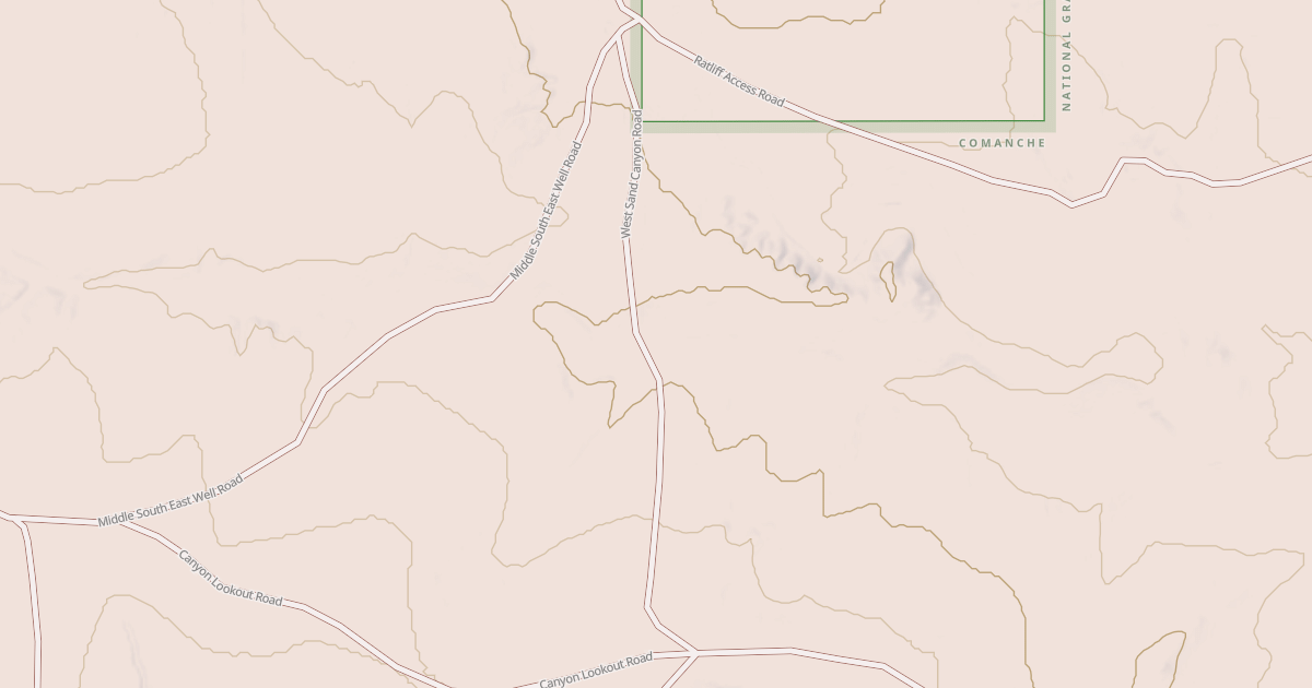 Map preview of WEST SAND CANYON