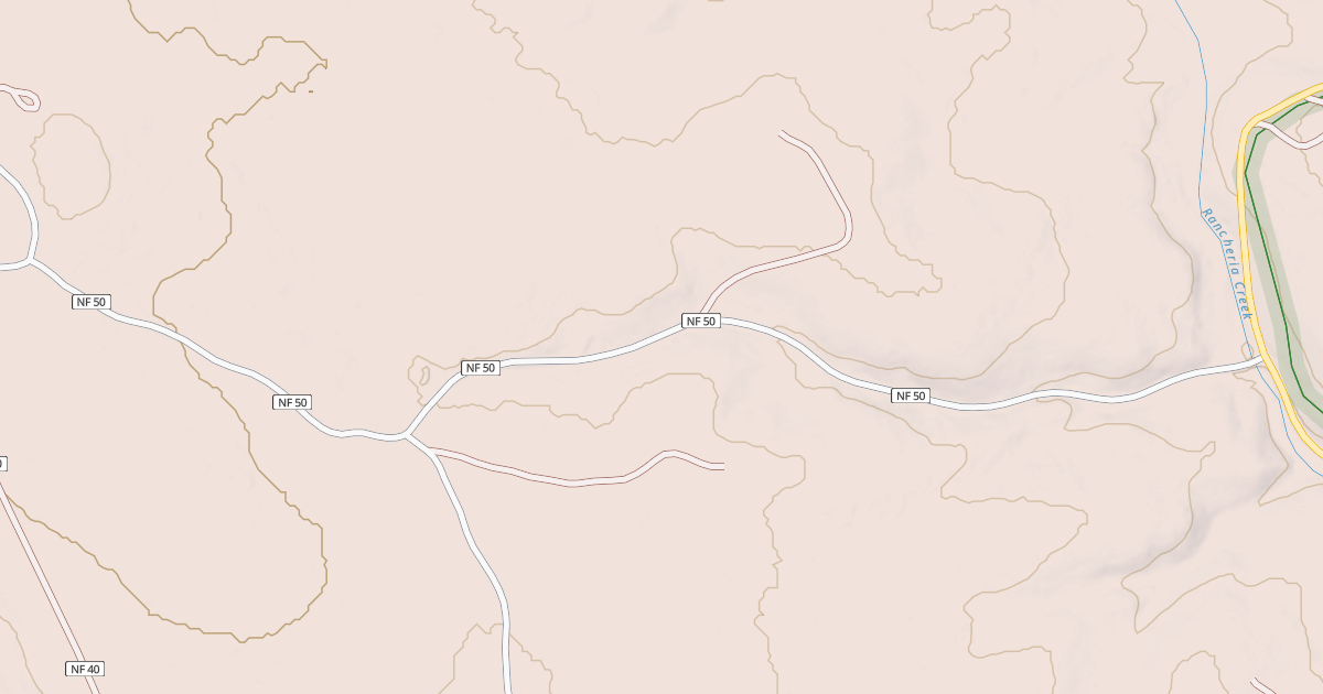Map preview of USFS Motor Vehicle Use Map Roads {6262EB21-0E16-4183-96B2-2E387B9FC515}