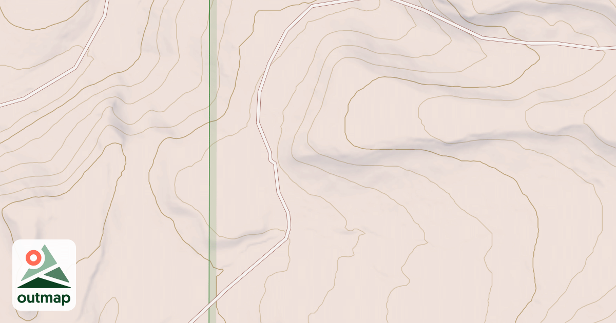 Map of RICE CREEK SPUR