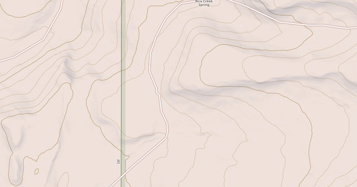 Map preview of RICE CREEK SPUR