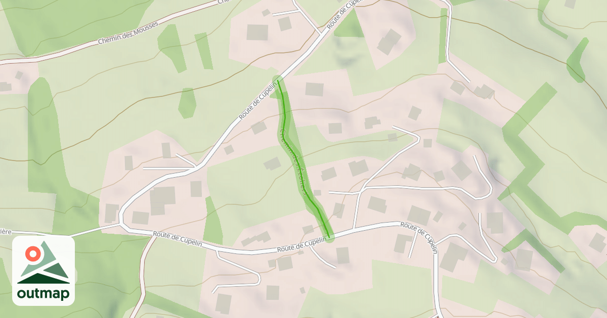 Map of Chemin des Écoliers