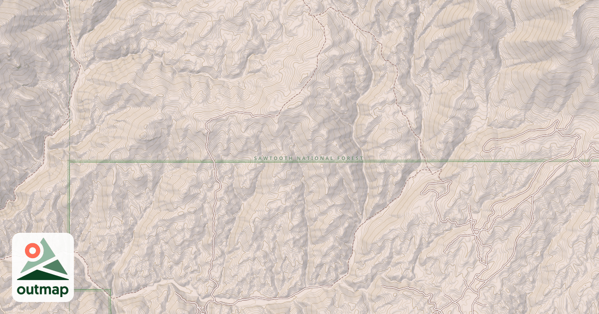 Map of COYOTE TRAIL