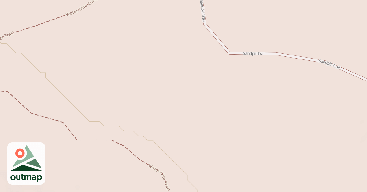 Map of Fort Egbert Water Line Trail