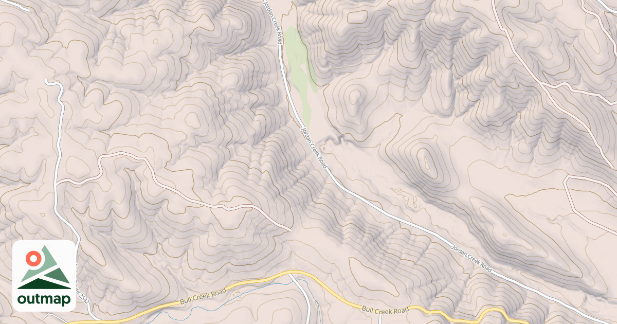 Map of GREELEY HILL ROAD