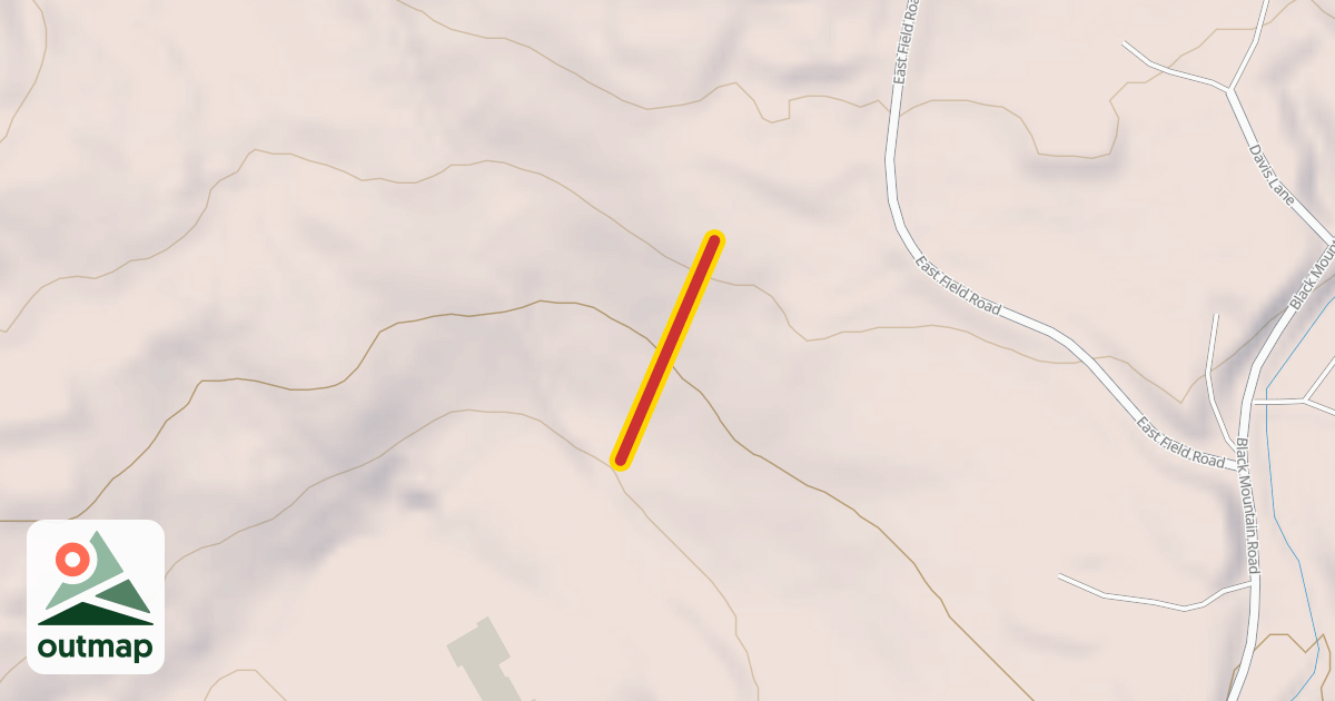 Map of Rope Tow