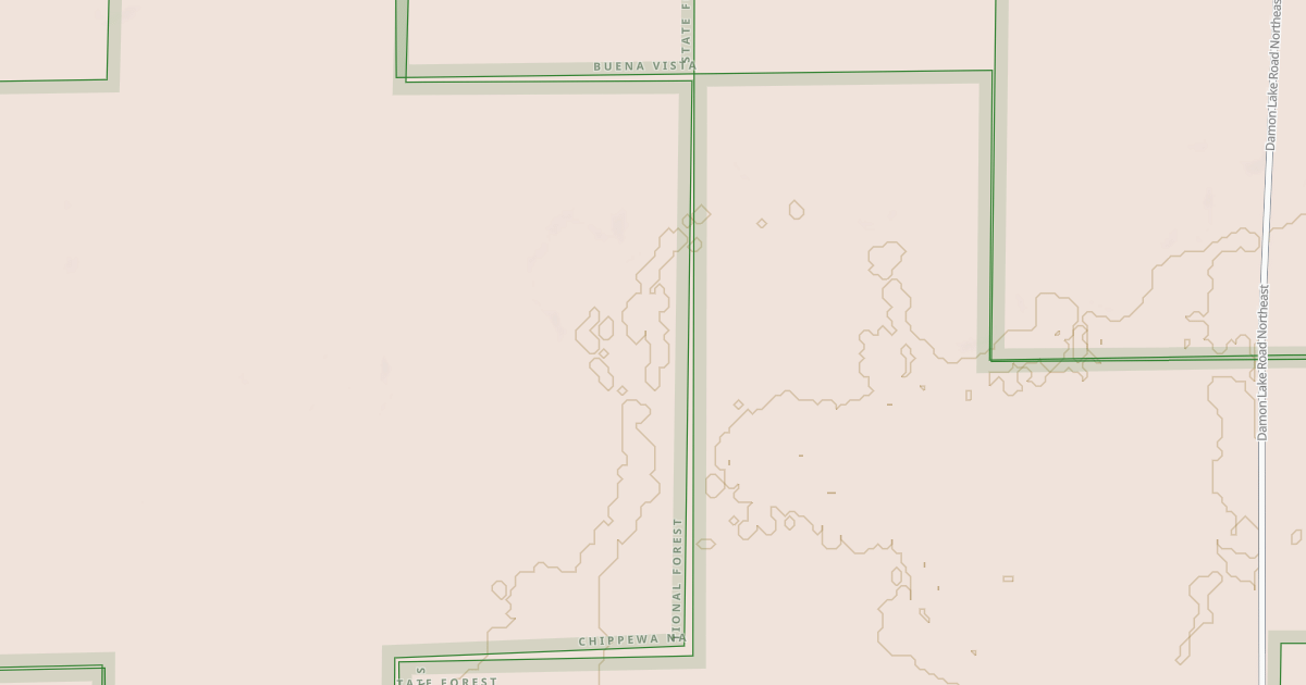 Map preview of MOOSE LAKE ROAD