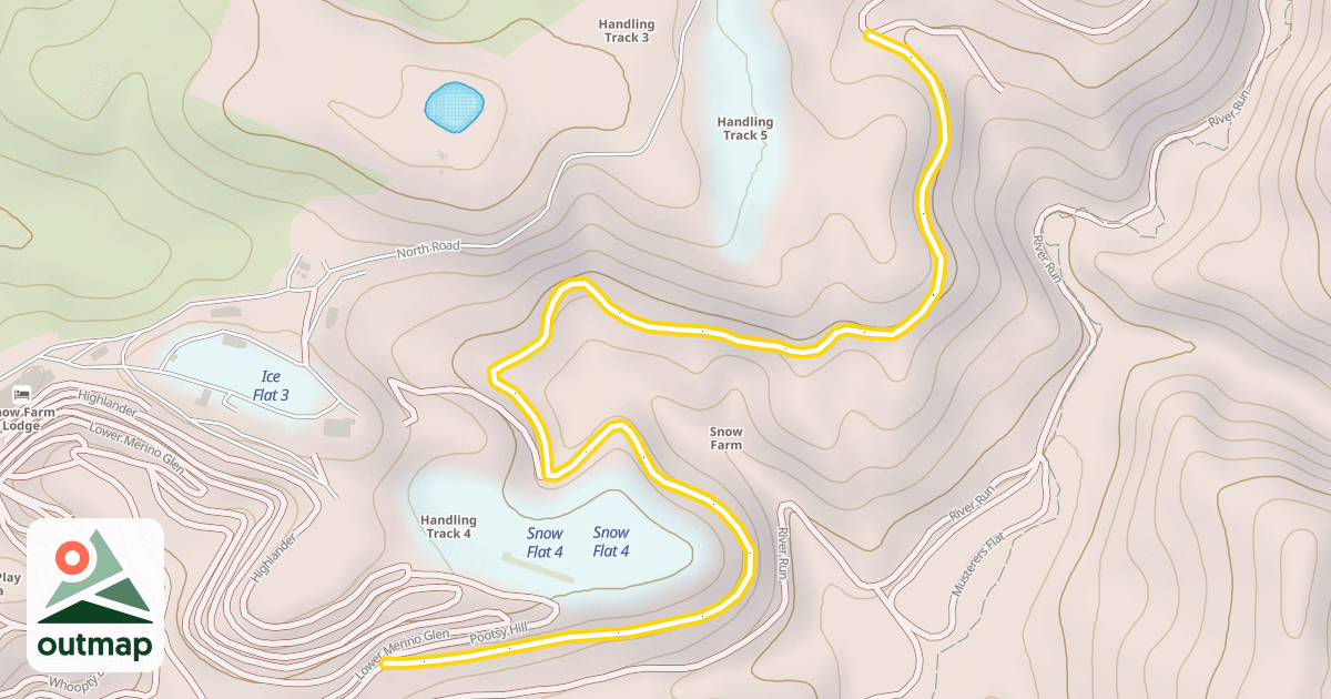Map of #Roller Coaster (The Loop)