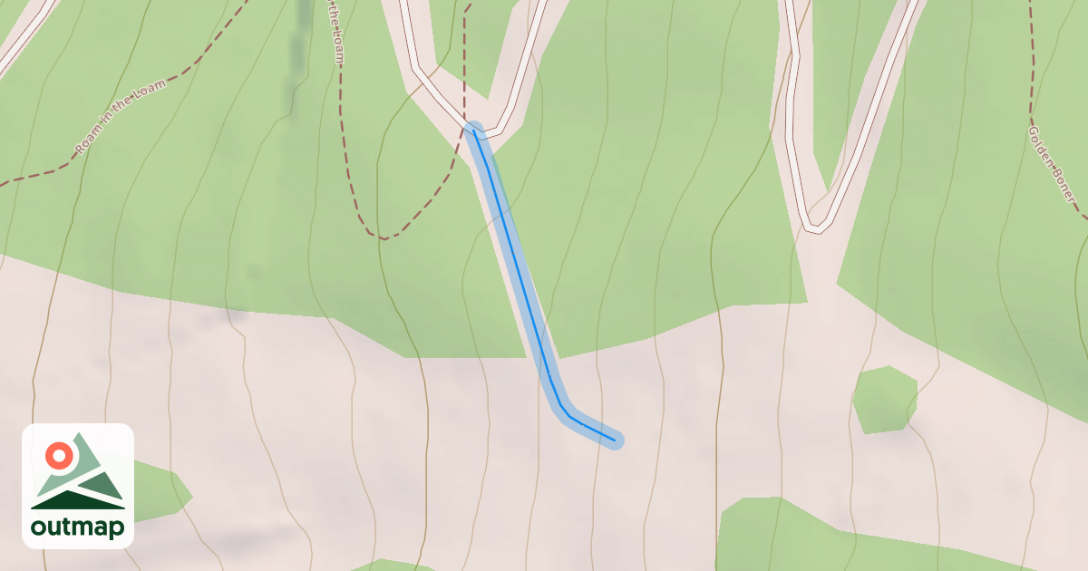 Map of Blackcomb Home Run
