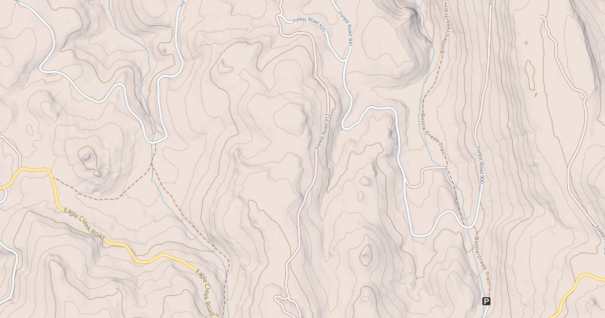 Map preview of USFS National Forest System Roads {4E3B62F7-73AF-49E7-A21A-7E66EADE4886}