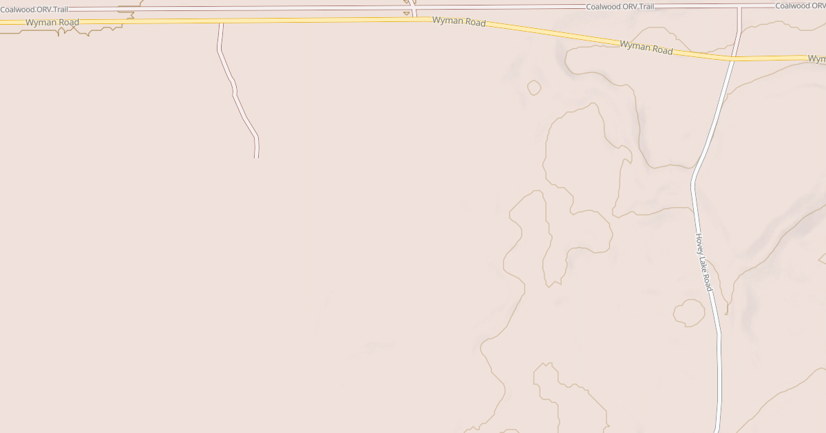 Map preview of COALWOOD SPUR G