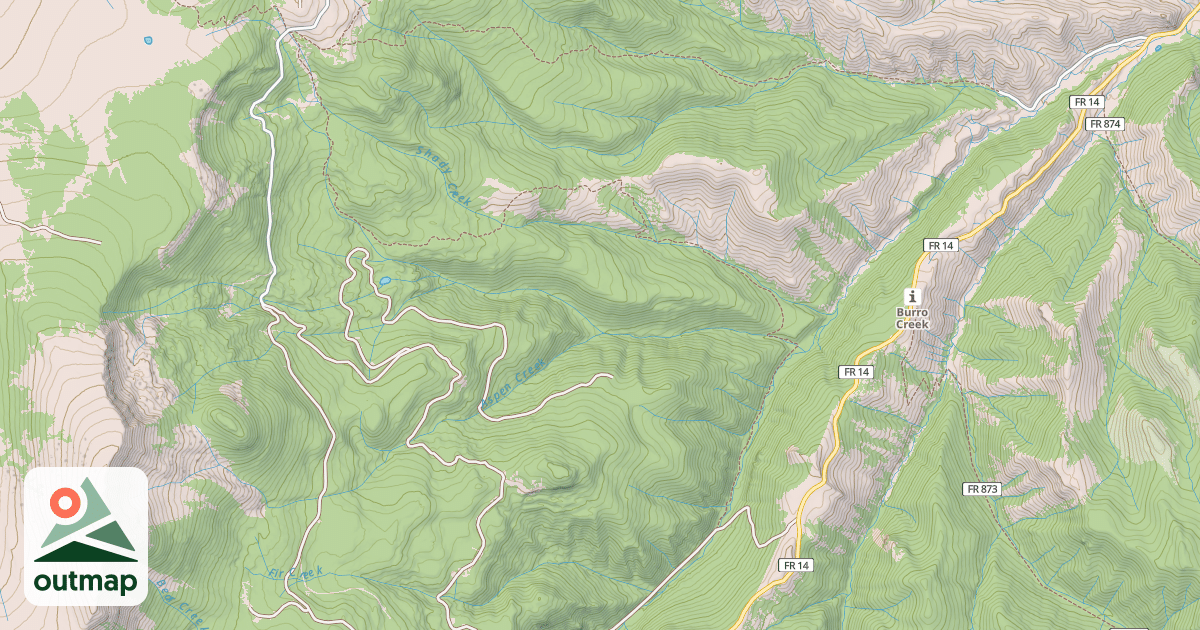 Map of Shady