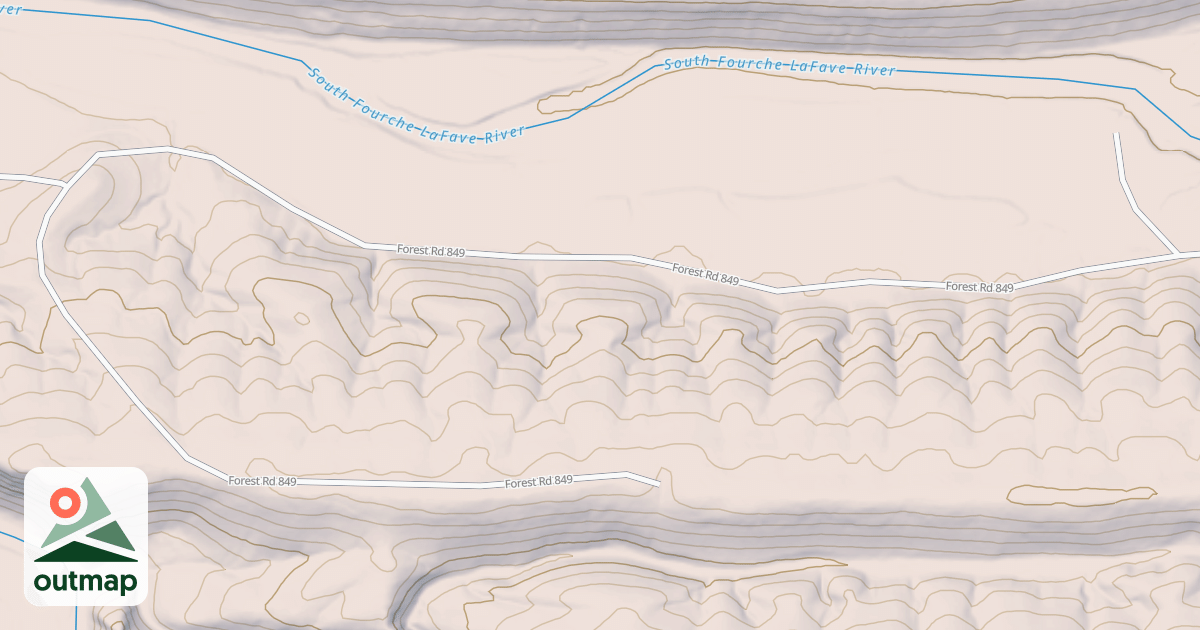 Map of USFS Motor Vehicle Use Map Roads {B87A22B6-25F0-44EF-9DF8-38E4C46049D3}
