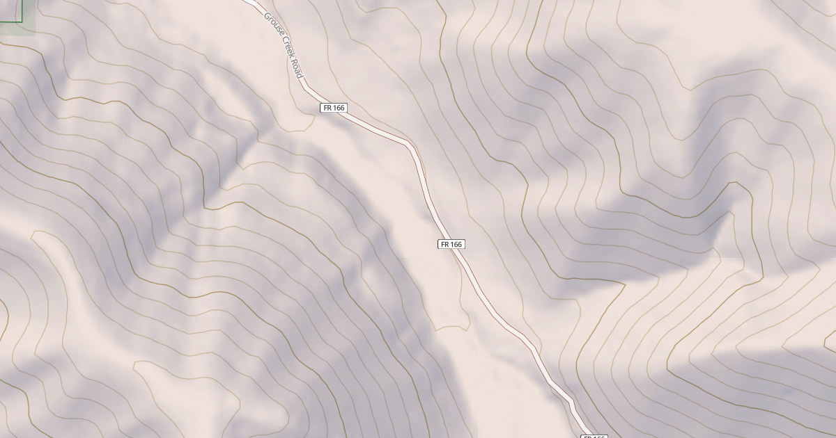 Map preview of Pine Gulch