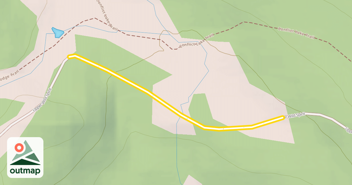 Map of Upper Wild Spirit