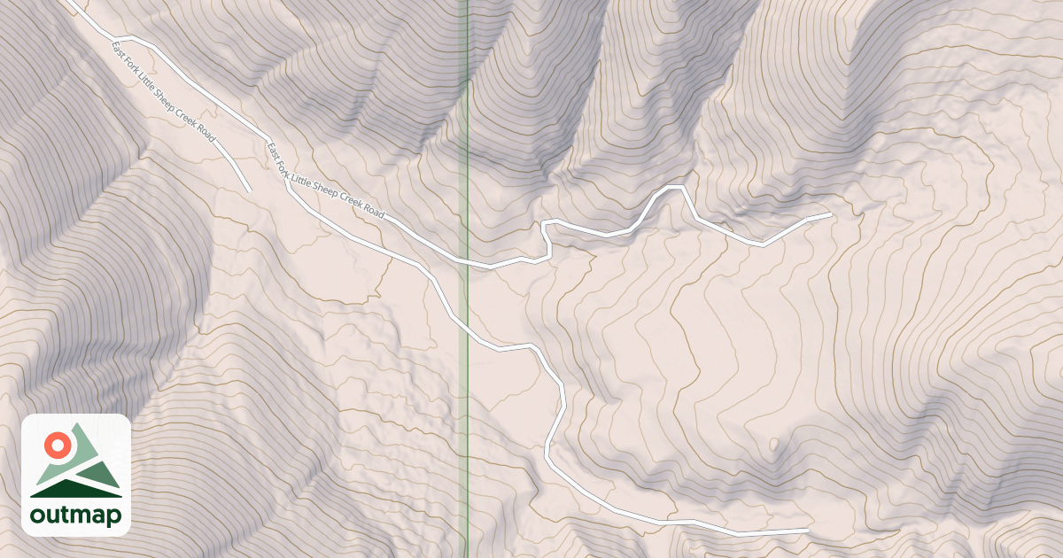 Map of BLM National GTLF Public Motorized Roads 93d729f5-b7d8-4f9b-b91f-59e9276e0033