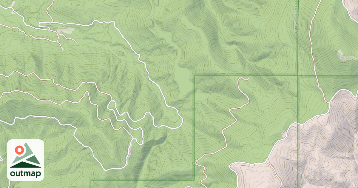 Map of KRUMM BASIN