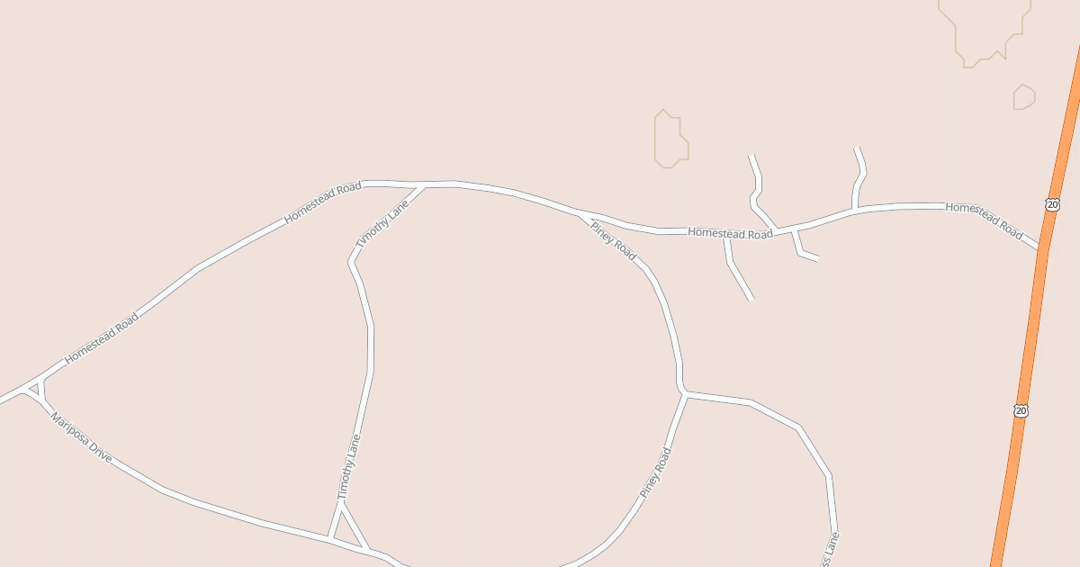 Map preview of HOMESTEAD DRIVE