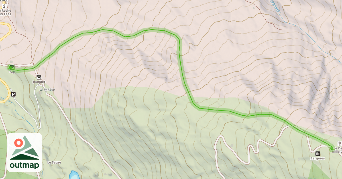 Map of La Ticky