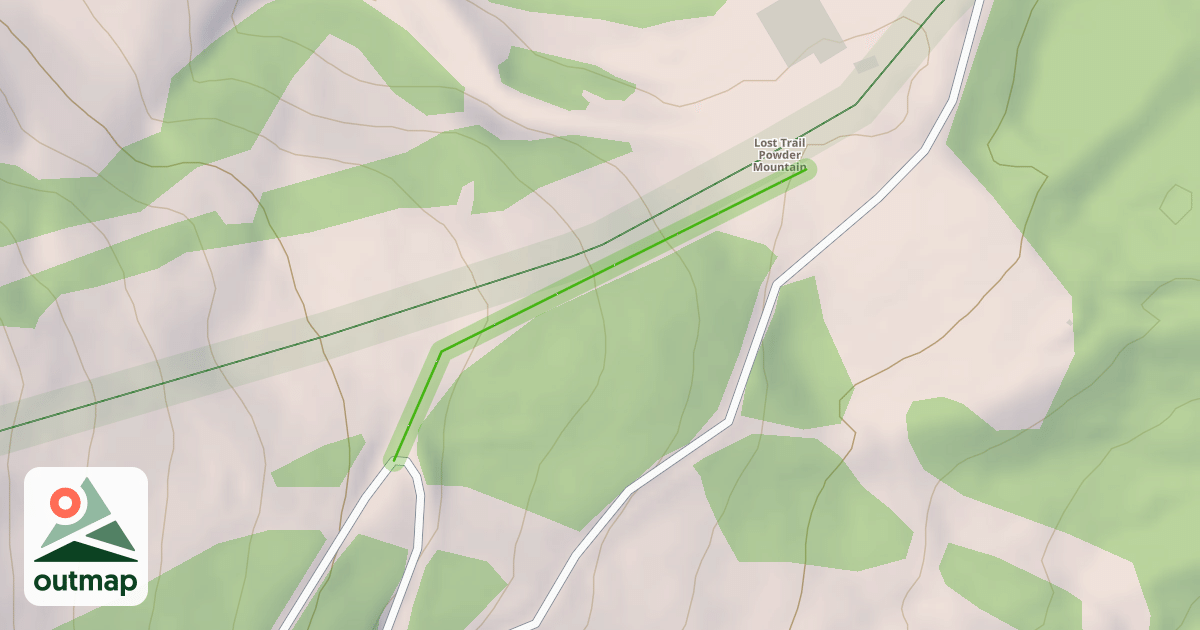 Map of Meadow Trail